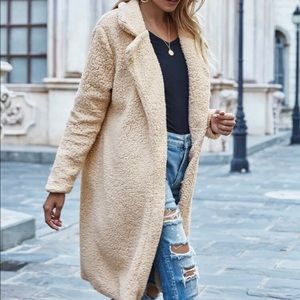 Longline Teddy coat